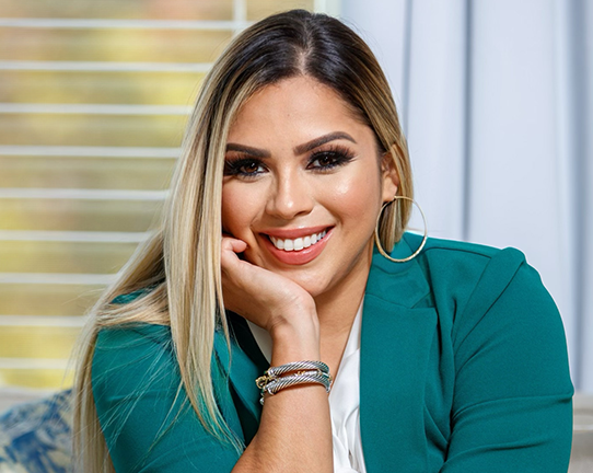 Dr. Jennifer Rios in her professional office portrait